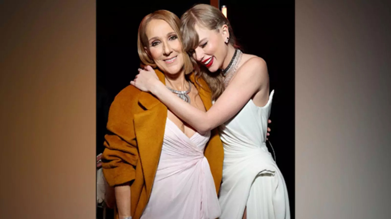 Grammy Awards 2024: Taylor Swift Dismisses Rift Rumours With Celine Dion As She Hugs Canadian Singer Post Win