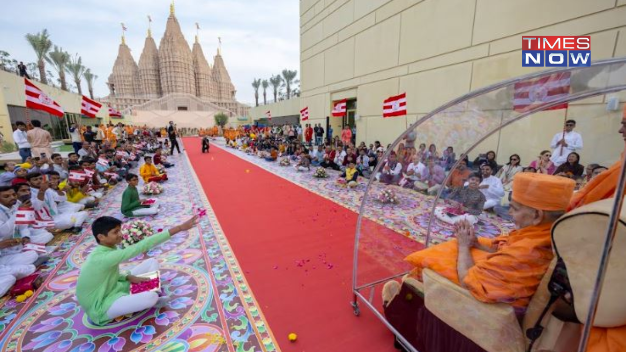 UAE To Get First BAPS Hindu Mandir, Mahant Swami Maharaj In Abu Dhabi For Inauguration