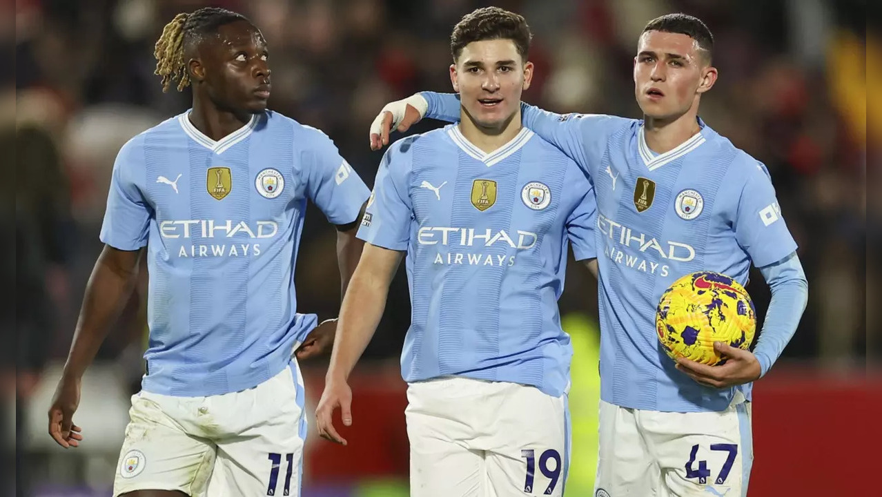 Manchester City beat Brentford in Premier League