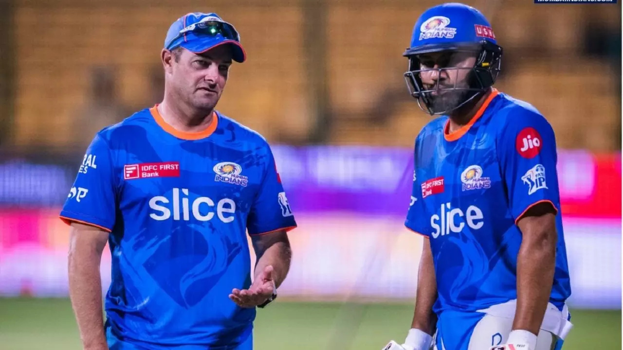 Mumbai Indians head coach Mark Boucher explained why Rohit Sharma was removed as MI captain