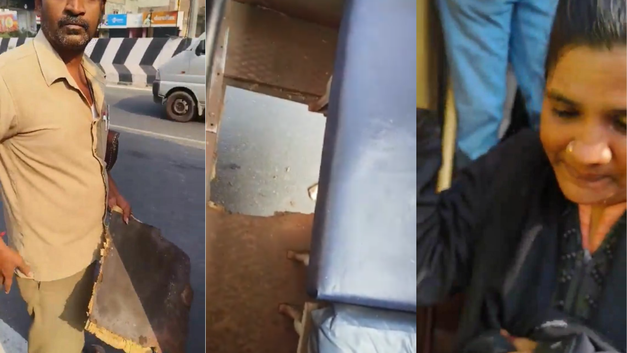 Chennai Woman Falls Under Bus