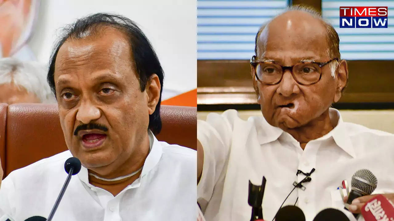 Sharad Pawar and Ajit Pawar.