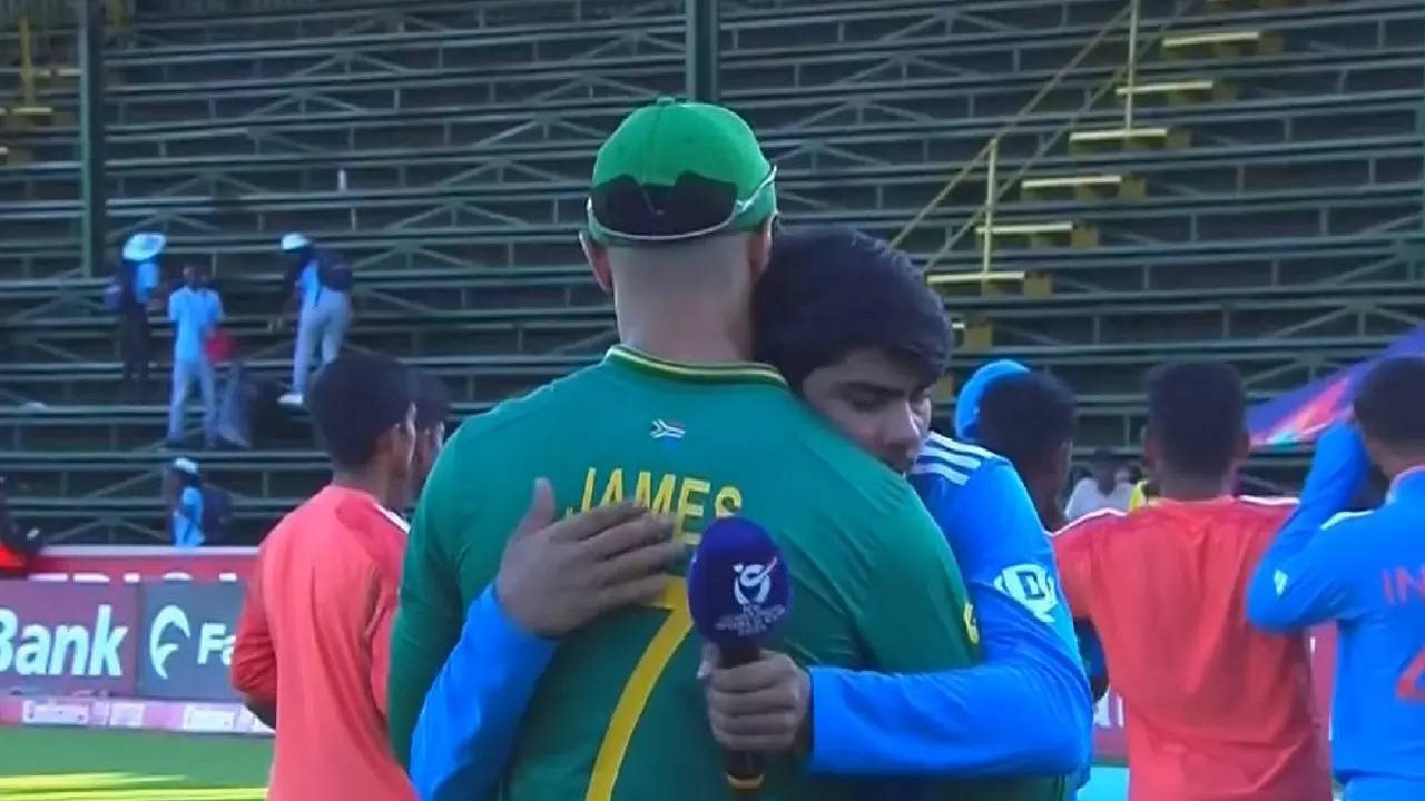 Uday Saharan's Gesture For Crying South Africa U-19 Player After World Cup Semi-Final Win Will Melt Your Heart