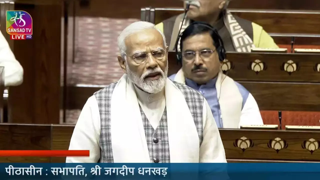 pm modi in rajya sabha.