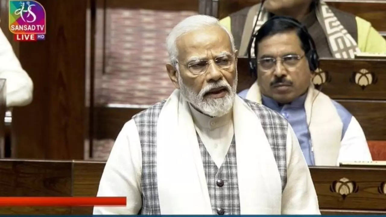 Pm Modi Rajya Sabha Speech Important Points