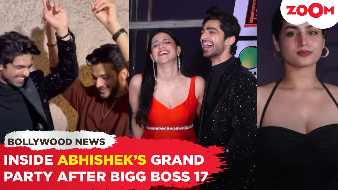 Munawar Faruqui and Ayesha Khan Meet Again at Abhishek Kumar s Party