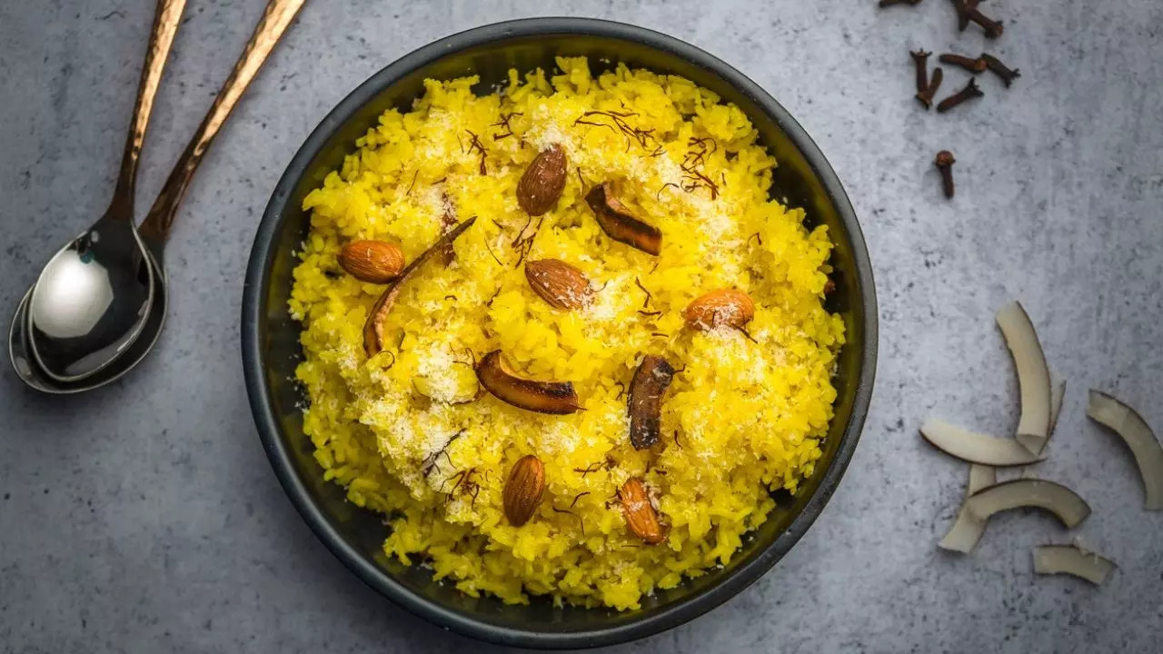 Meethe Chawal or Zarda, a Basant Panchami speciality