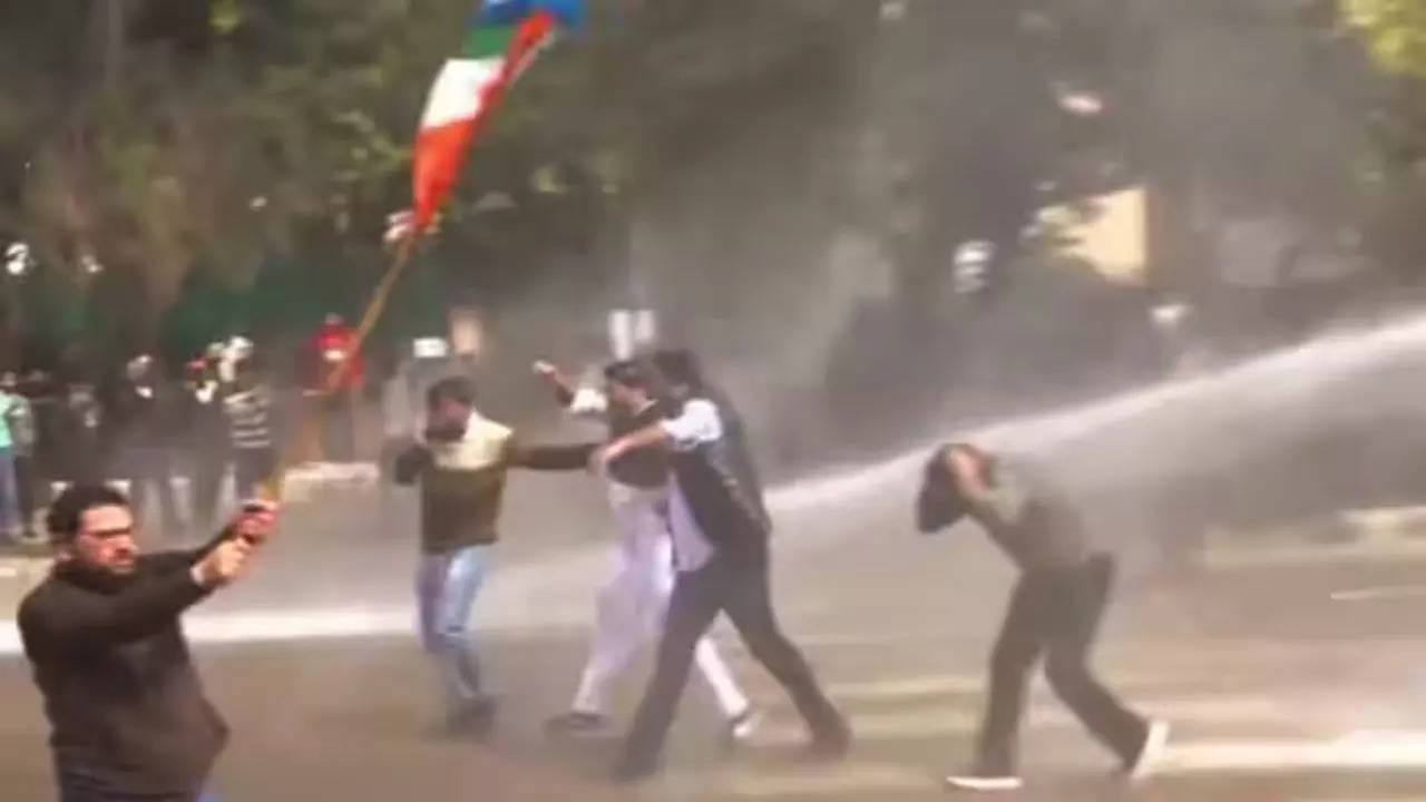 nsui protest chandigarh