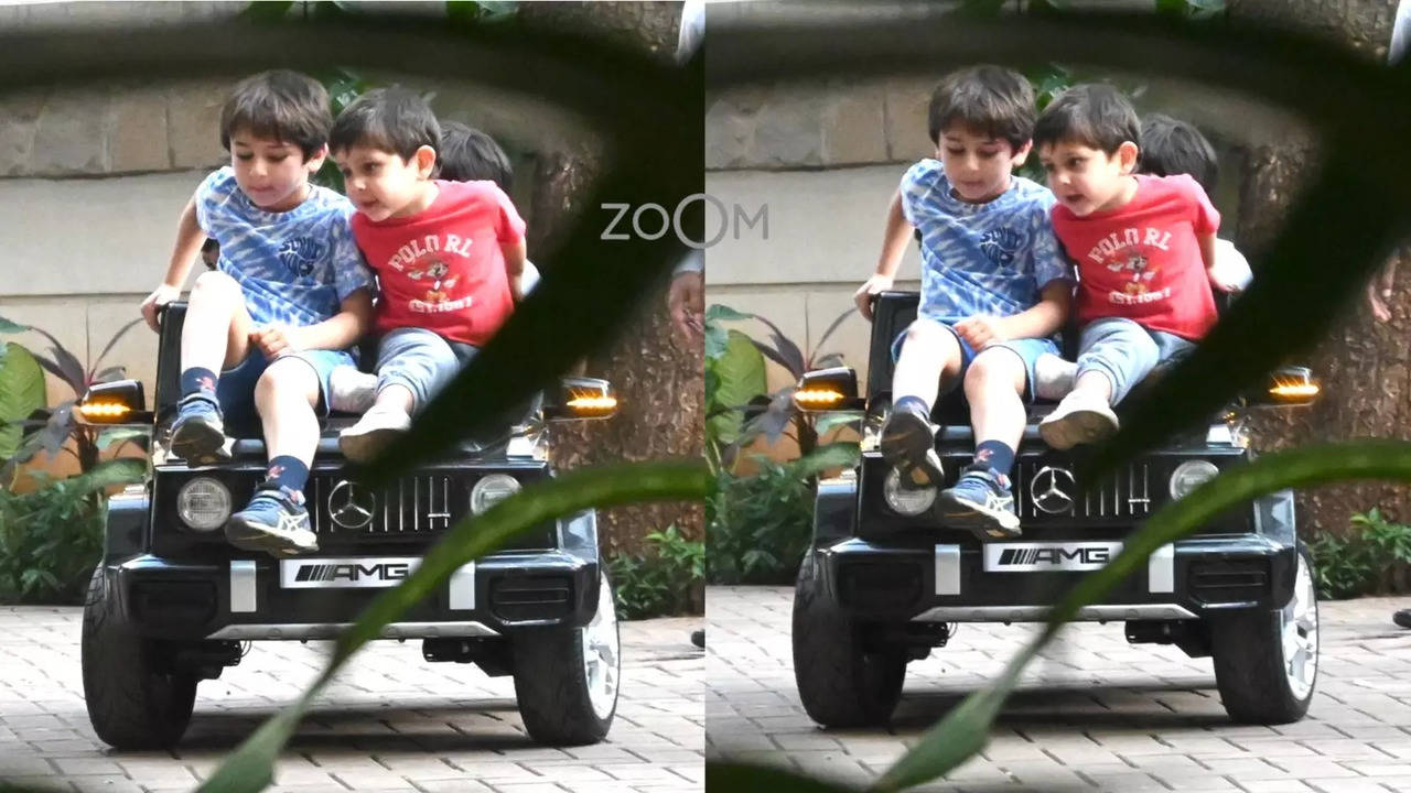 Taimur Ali Khan and Jeh's playdate pics are cuteness personified | EXCLUSIVE