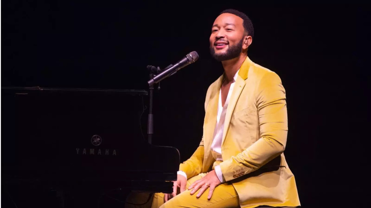 John Legend shares adorable video of daughter Esti taking first steps | Watch