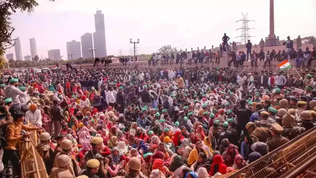 Farmer Protest In Noida