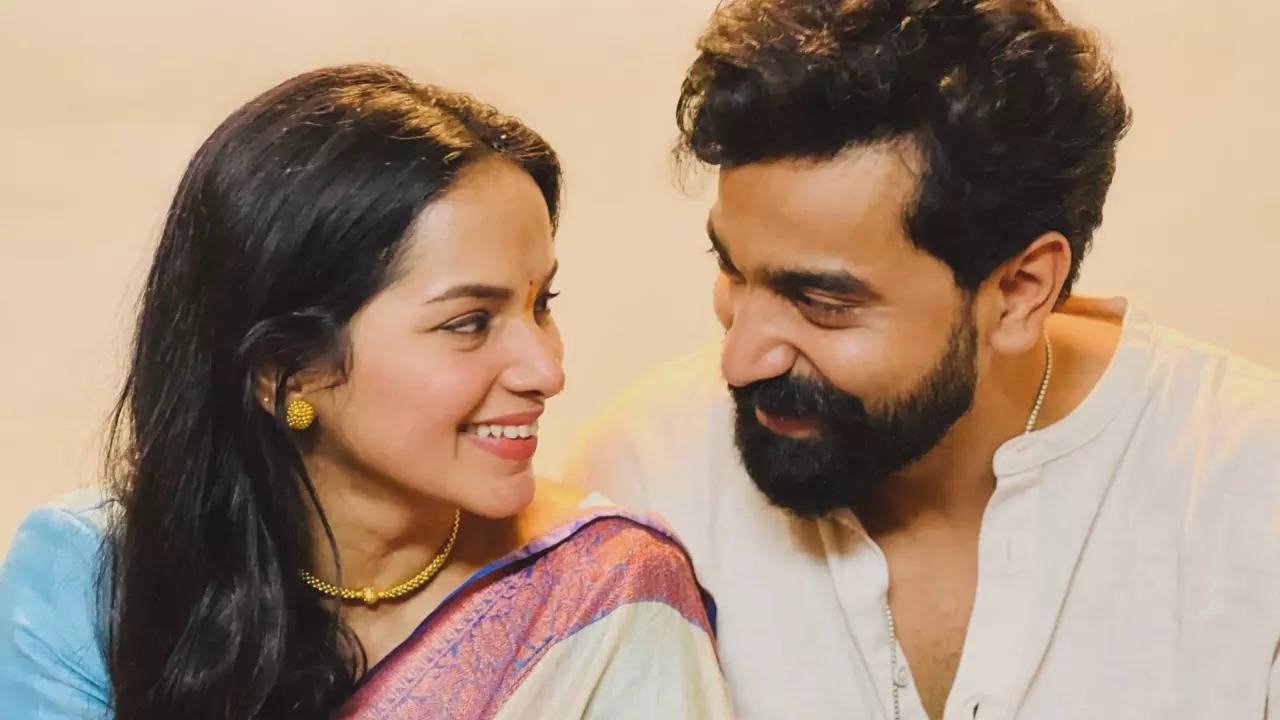 Marathi TV actress Titeeksha Tawde To Marry Drishyam 2 Actor Siddharth Bodke; See Romantic Post