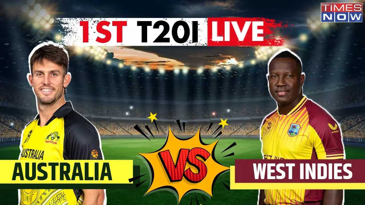 Australia Vs West Indies 1st T20I HIGHLIGHTS AUS Beat WI By 11 Runs