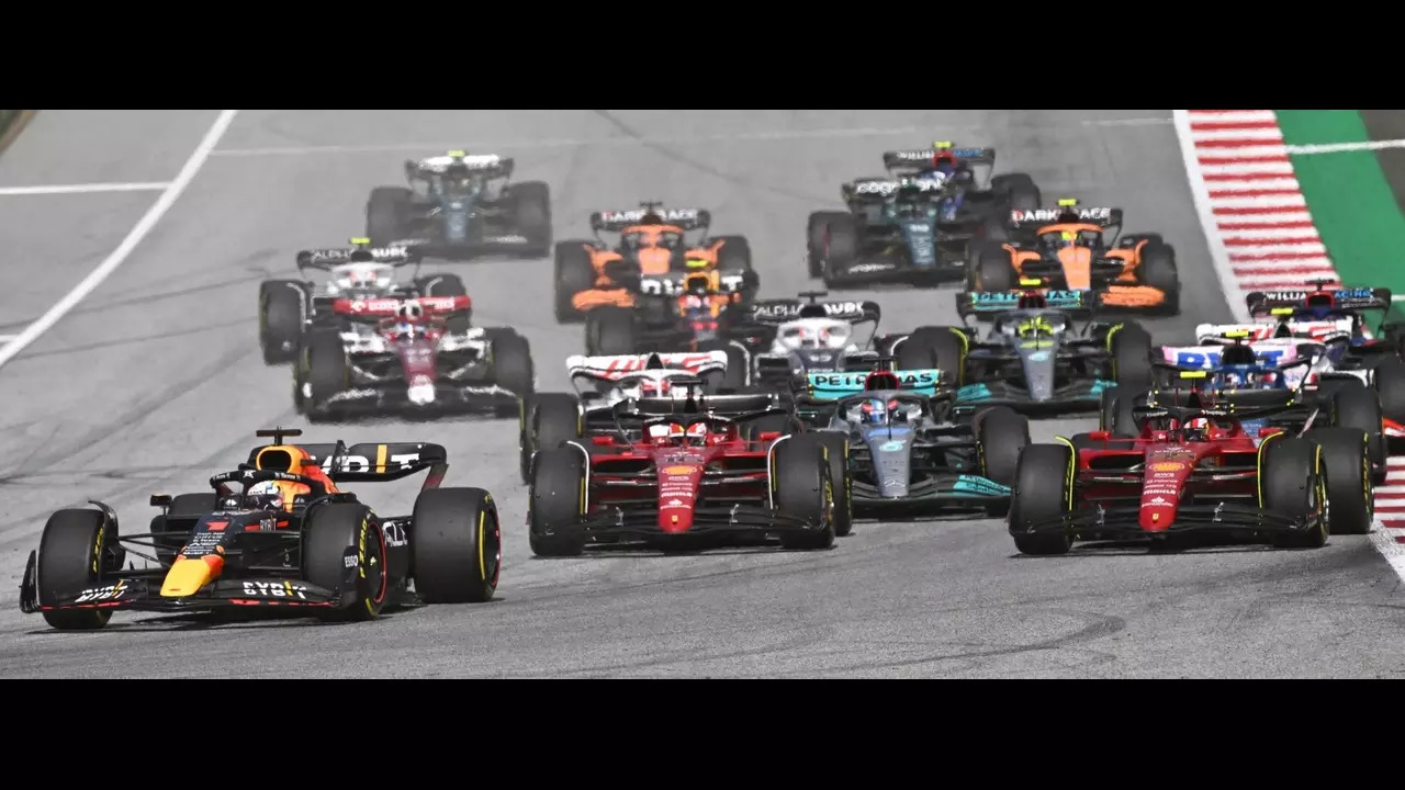 Formula 1 cars