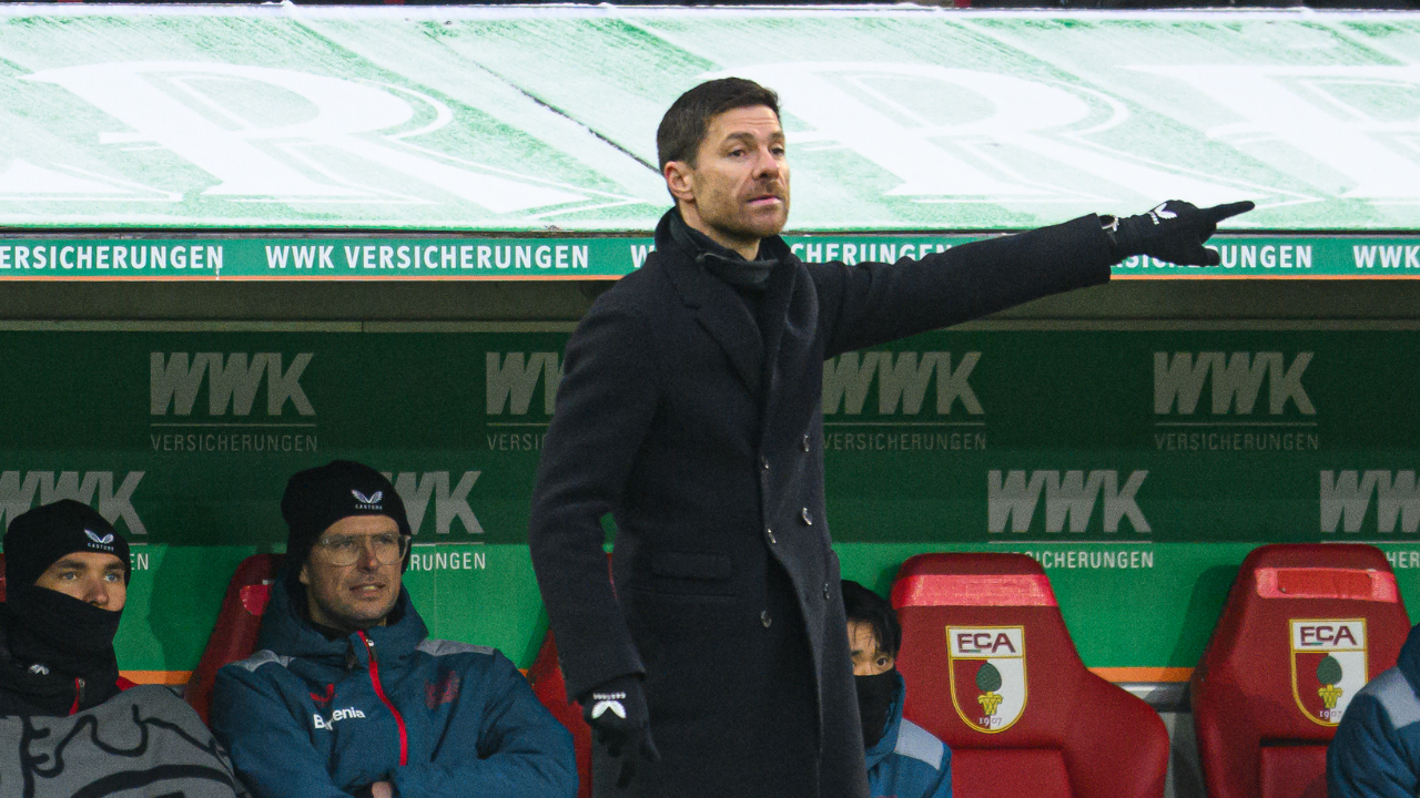 Bayer Leverkusen manager Xabi Alonso