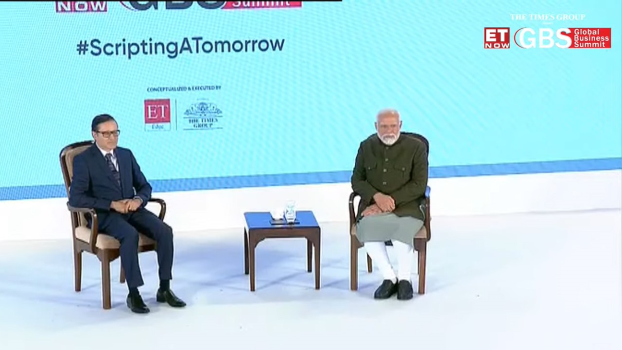 PM Modi at ET Now Summit