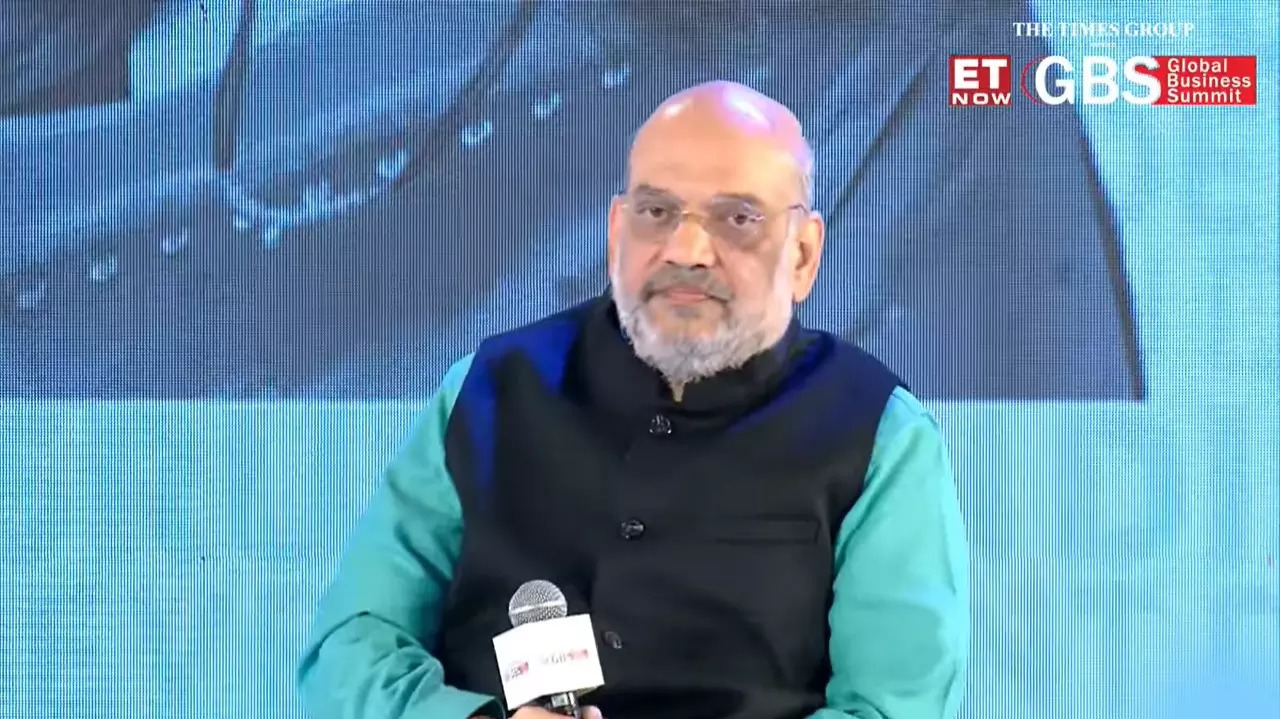 Amit Shah At ET Now Global Business Summit 2024