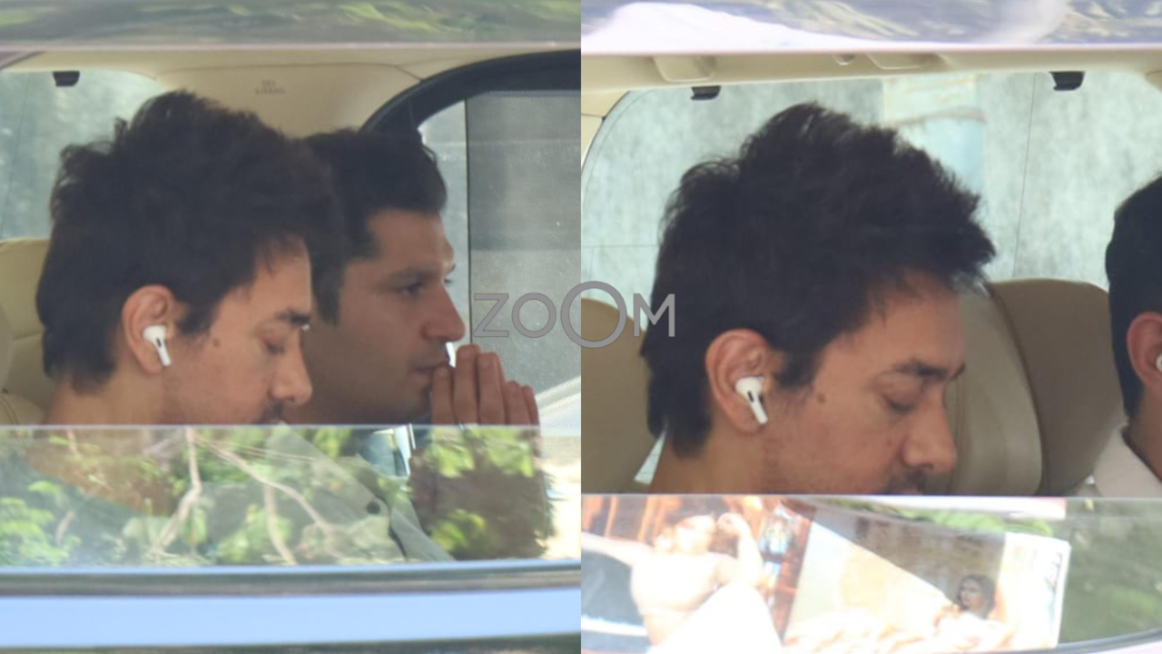 Aamir Khan Flaunts New Hairstyle As He Gets Papped | See EXCLUSIVE Pics