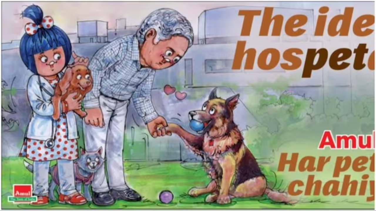 Amul Shares Adorable Doodle To Honour Ratan Tata’s ‘Hospetal’ Launch