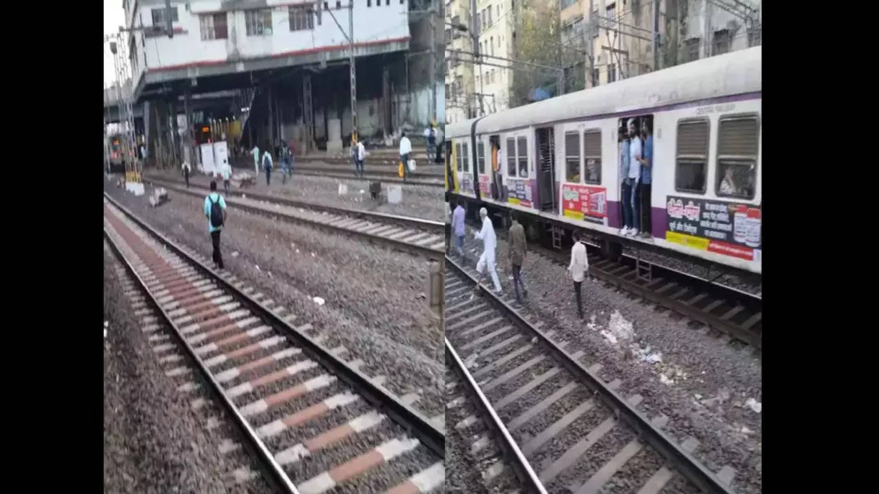 mumbai central railway local trains running late