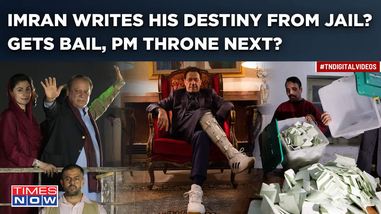 Pakistan Election Imran Writes Fate From Jail, Gets Bail As PTIBacked