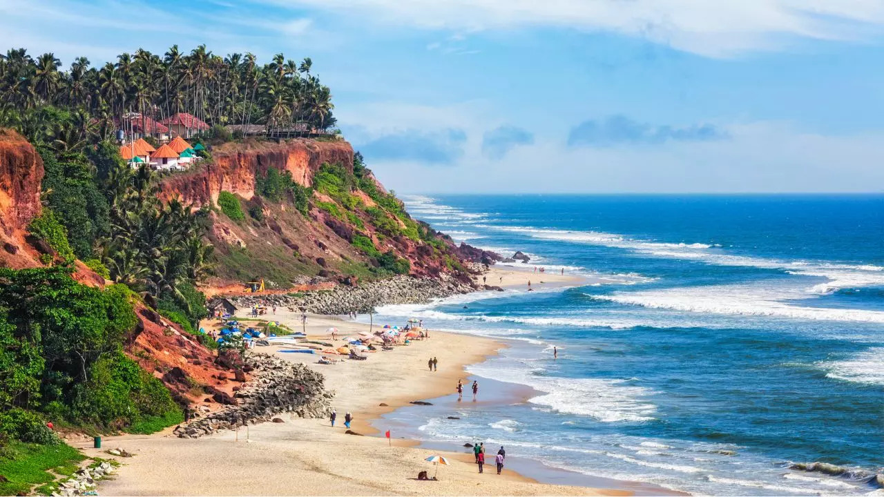 Varkala Beach in Kerala. Credit: Canva