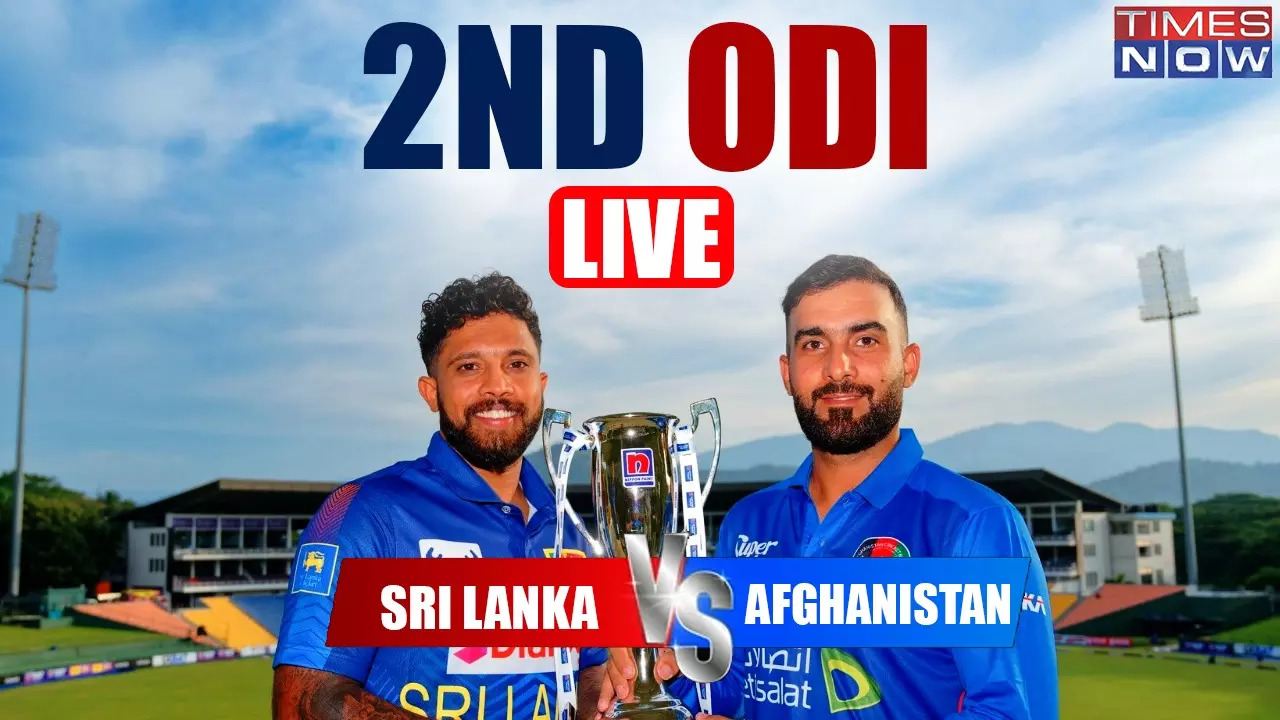 Sri Lanka Vs Afghanistan 2nd ODI LIVE Score SL Beat AFG By 155 Runs