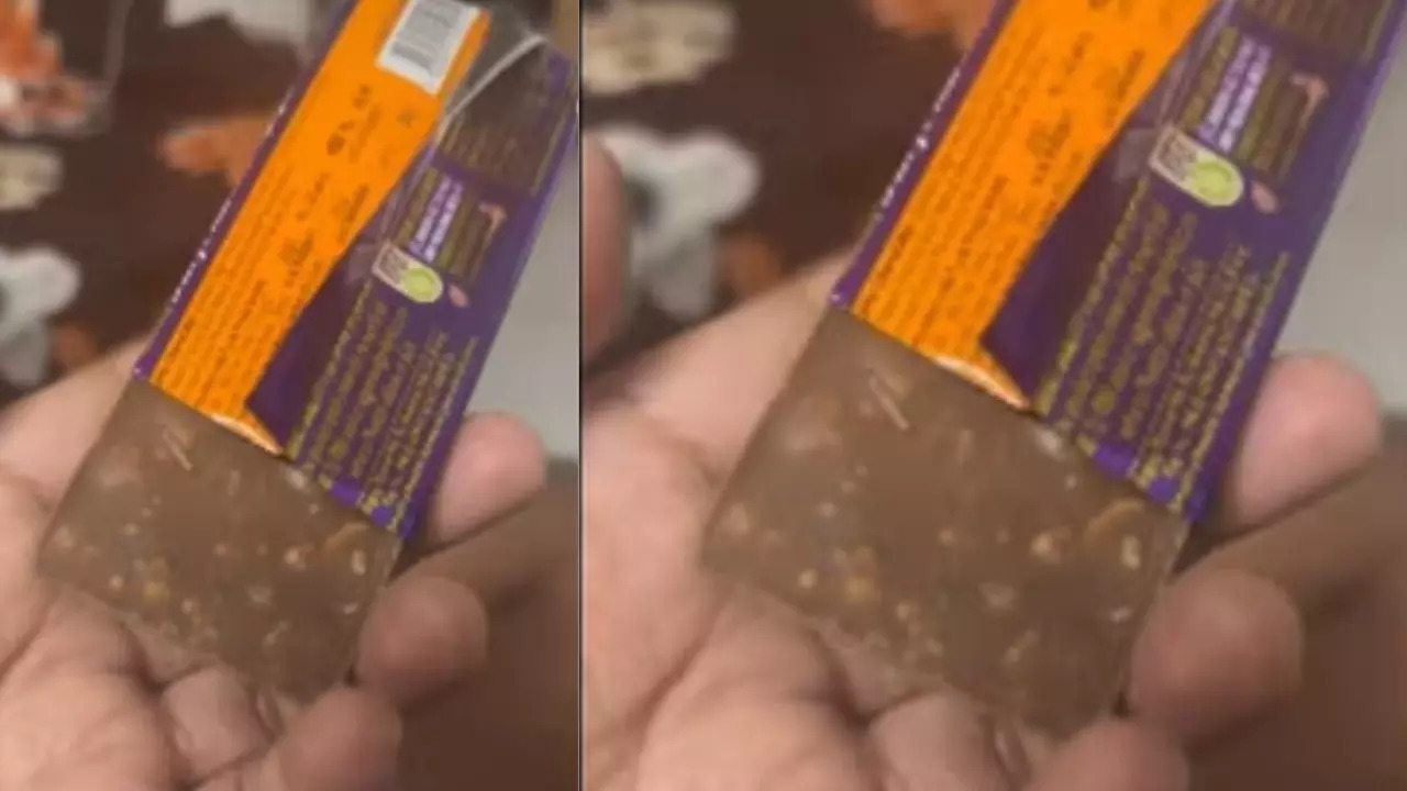 Cadbury Reacts to Viral Video of Worm Crawling in Its Chocolate