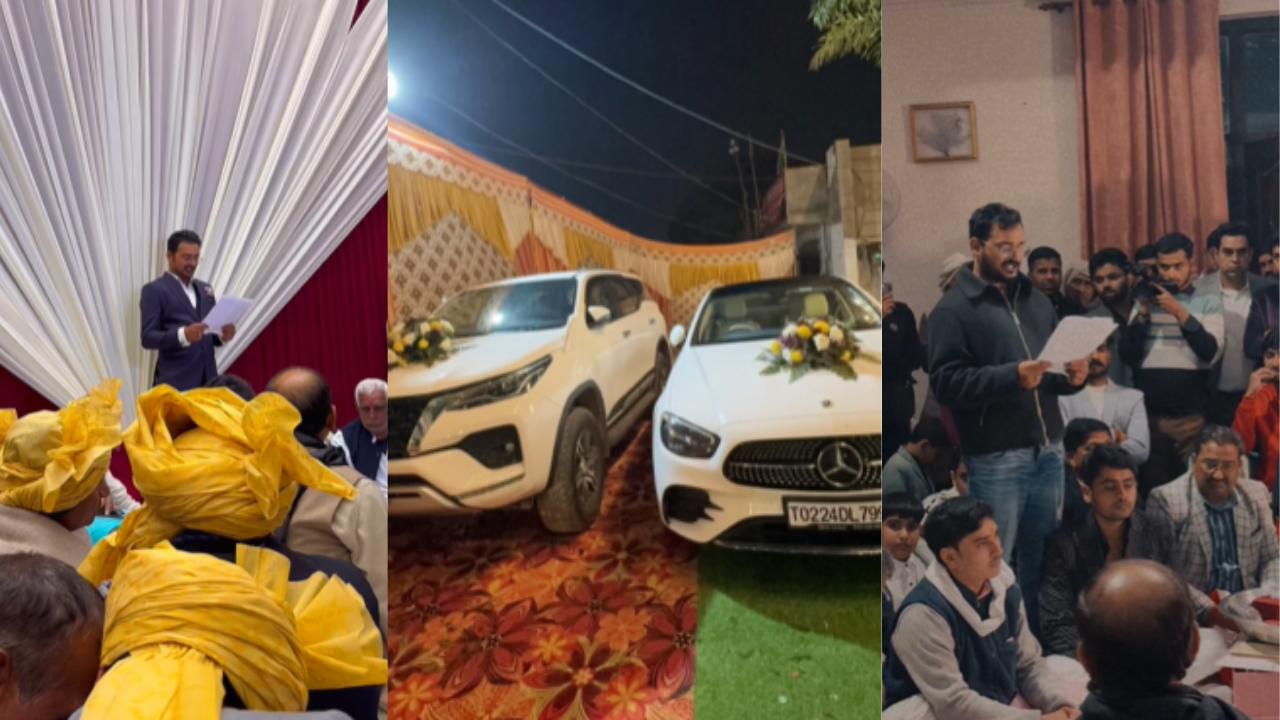 Dowry Announcement Amongst Guests During Lavish Noida Wedding Sparks Debate |Watch