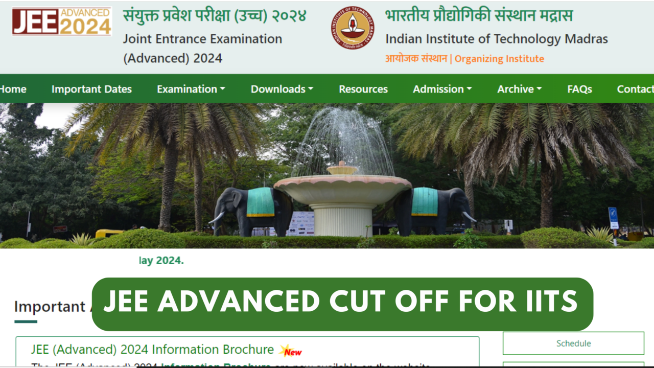 JEE Mains 2024 Result: Expected JEE Advanced Cut off for IITs, Category Wise List