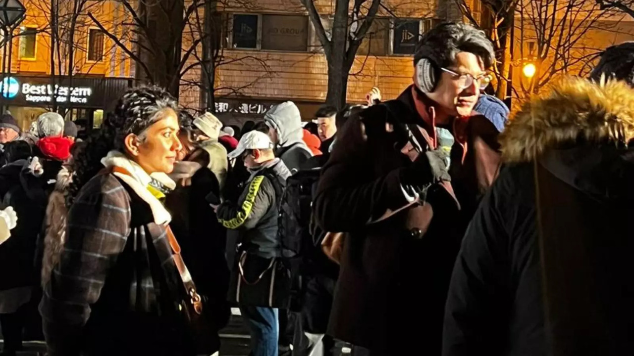 Sai Pallavi, Junaid Khan Spotted At Japan's Sapporo Snow Festival During Their Film's Shoot. See Pic