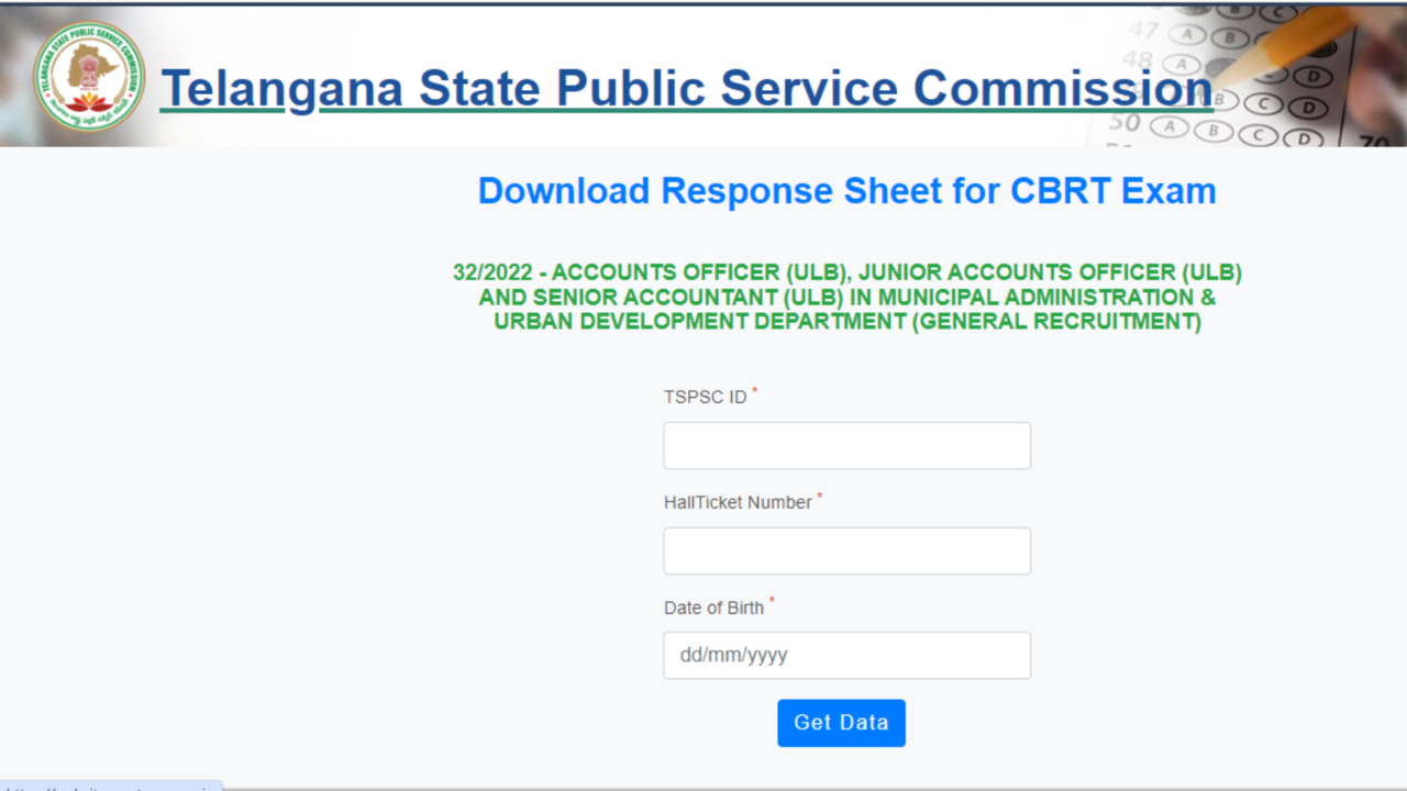 TSPSC Final Answer Key 2024 Out For Accounts Officer & Other Posts on tspsc.gov.in, Direct Link