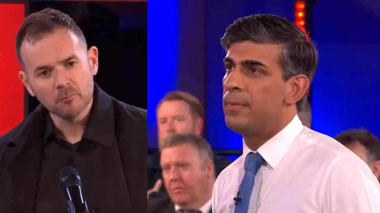 COVID Vaccine Injured Man Confronts UK PM: 'Look Into My Eyes Rishi Sunak'