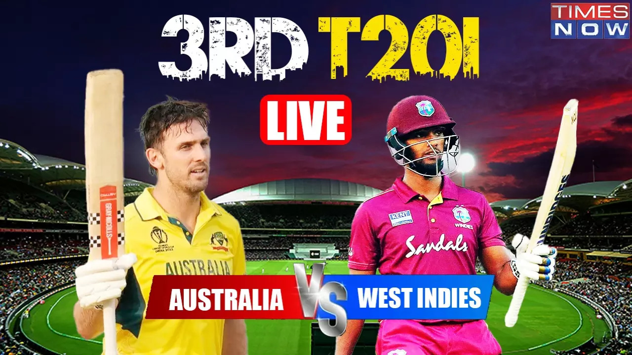 Australia vs West Indies 3rd T20I Highlights Andre Russell Roston Chase Drive WI To 37-Run Win Over AUS