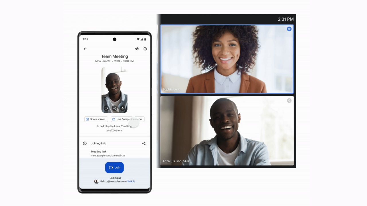 Google Meet Companion Mode