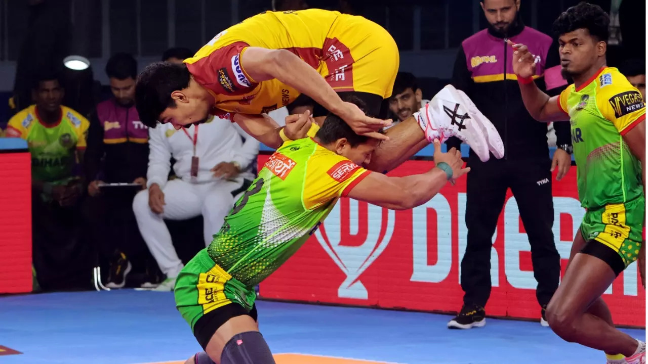 PKL Season 10: Patna Pirates Register Stunning Comeback Win Over Telugu Titans, Qualify For Playoffs