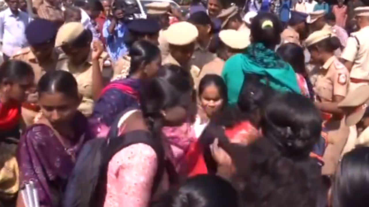 Road Roko Protest in Chennai, Tamil Nadu