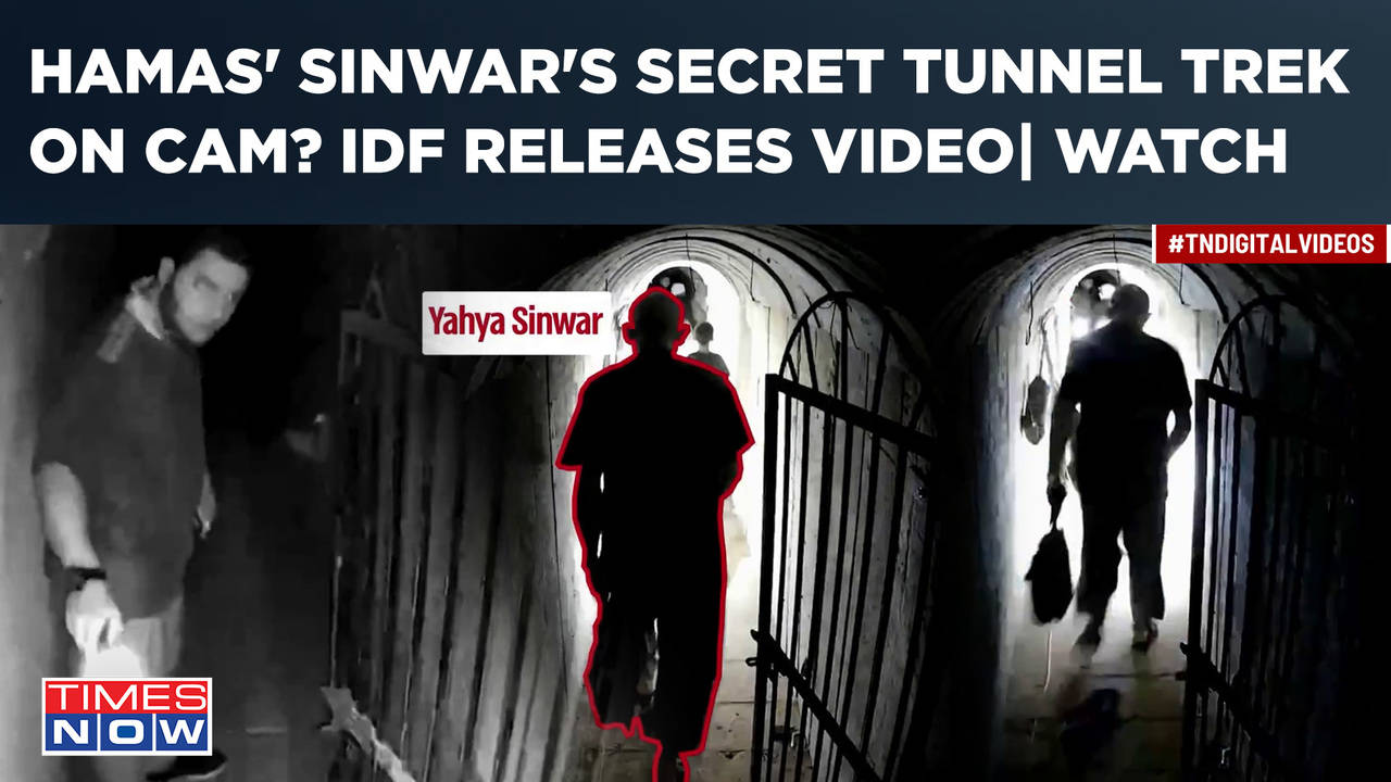 Underground Showdown: IDF Releases Footage Of Hamas Leader Yahya Sinwar ...