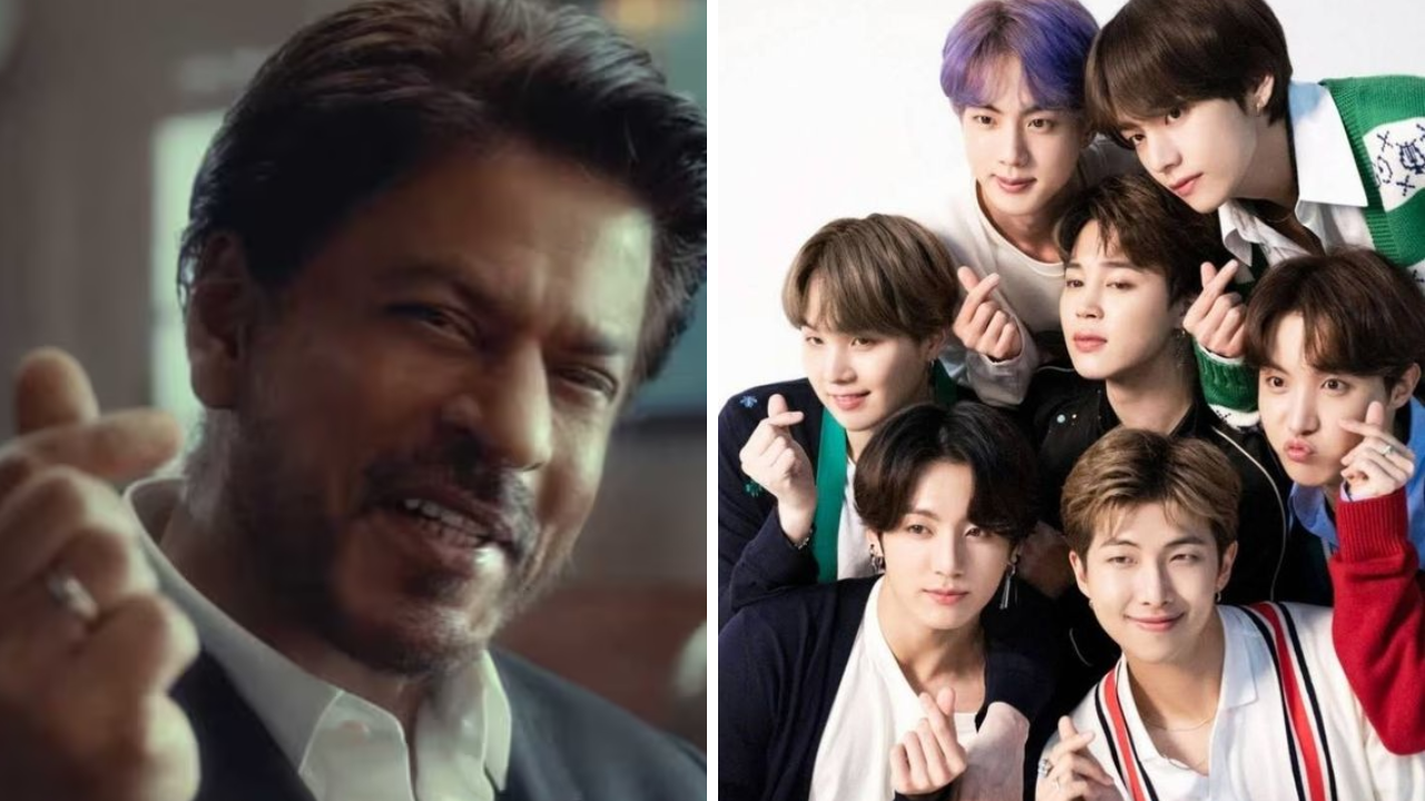 Shah Rukh Khan expresses his love for BTS