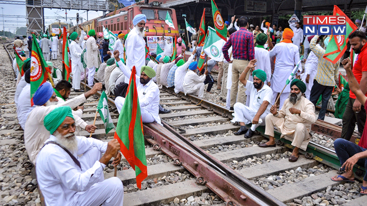 Farmers' 'Rail Roko' In Punjab Begins Today As Delhi Chalo March Enters Day 3