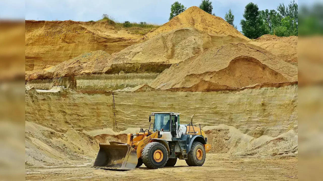 sand mining.