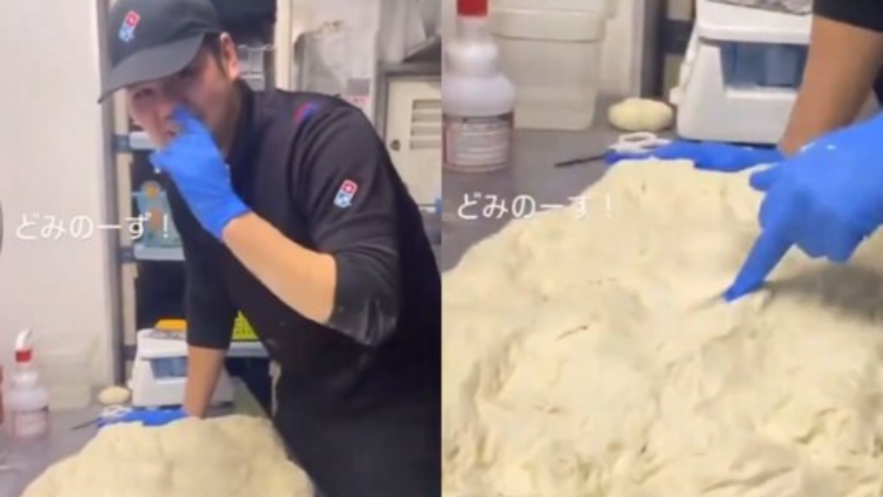 Domino's Japan Employee Picks Nose While Kneading Pizza Dough, Company Issues Apology After Viral Video Sparks Outrage