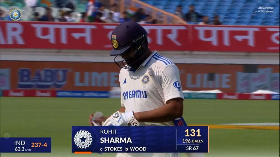 India vs England 3rd Test Day 1 HIGHLIGHTS Rohit, Jadeja Hit Tons