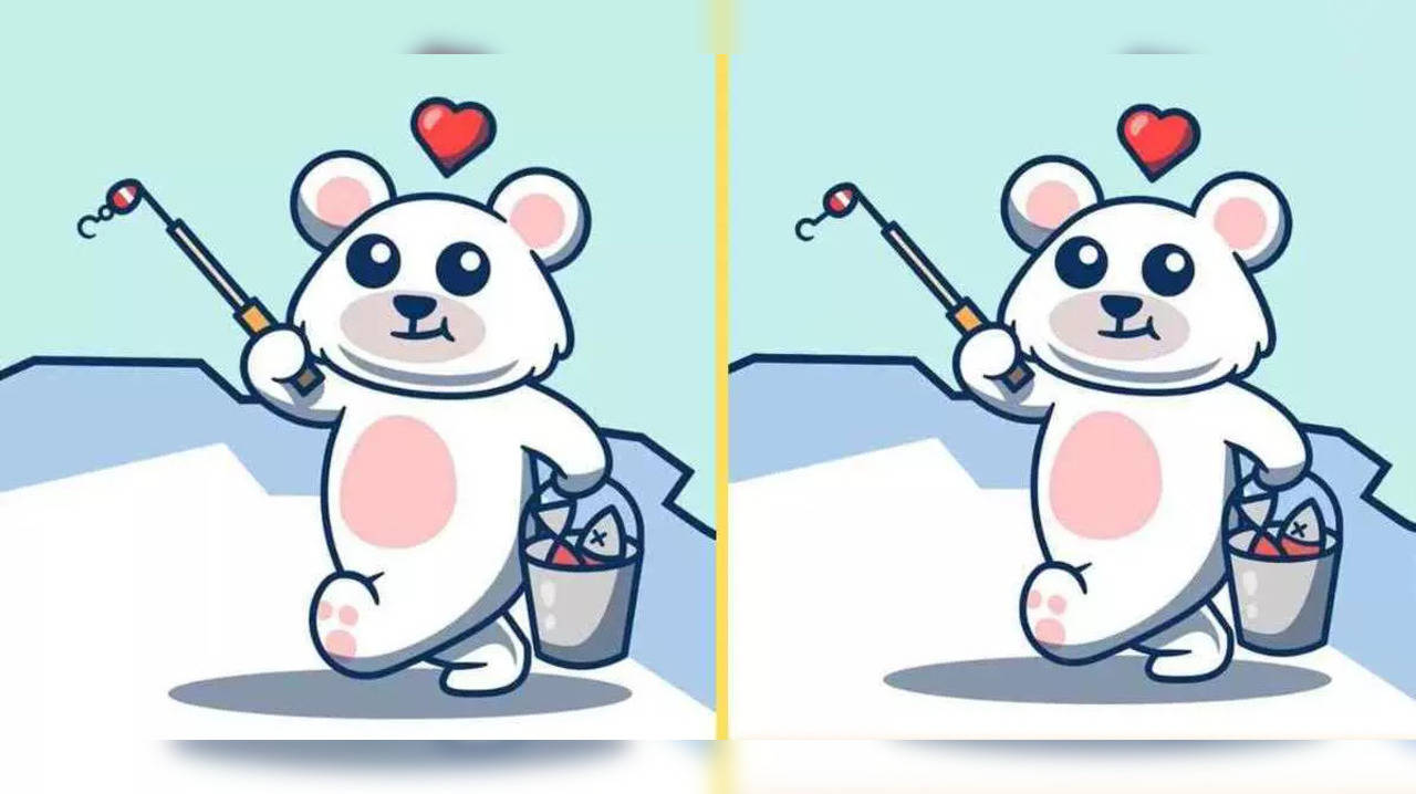 Spot 3 Differences Between Teddy Bear Pictures In 14 Seconds!