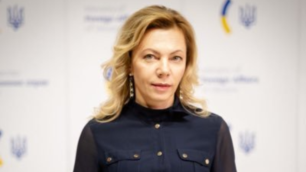 Iryna Borovets, the deputy minister of foreign affairs of Ukraine