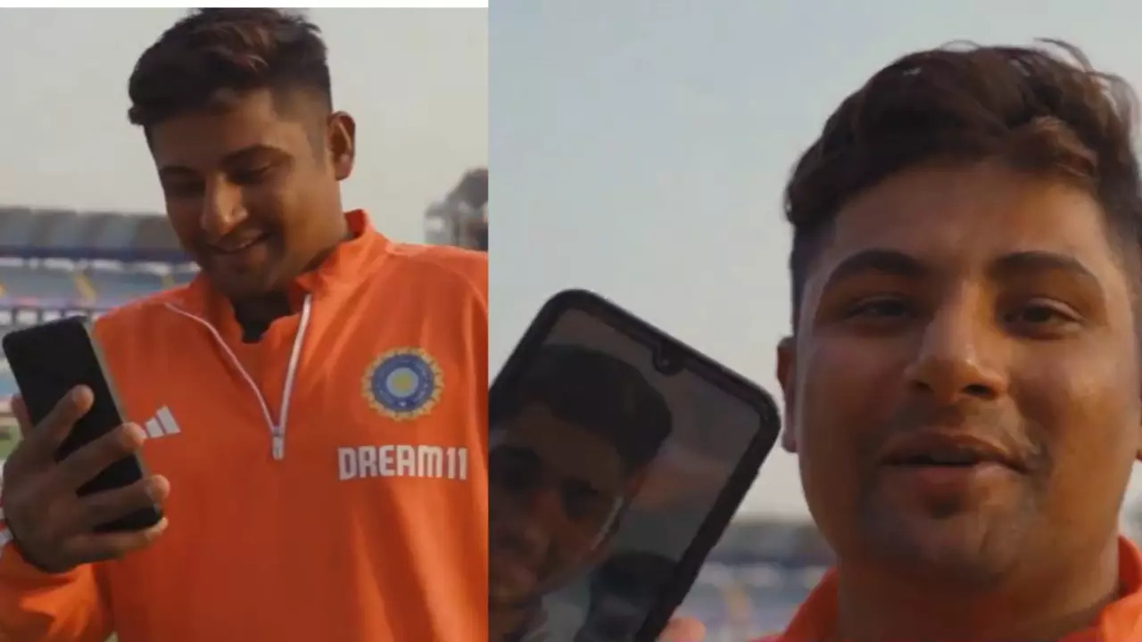 [WATCH] Tu Bhi Ekdin Ayega Idhar : Sarfaraz Khan's Chat With Brother Musheer After Dream Test Debut Goes VIRAL