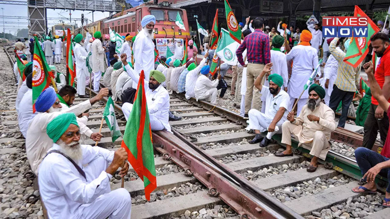 farmers' protest.