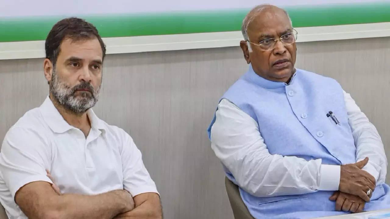 rahul gandhi mallikarjun kharge