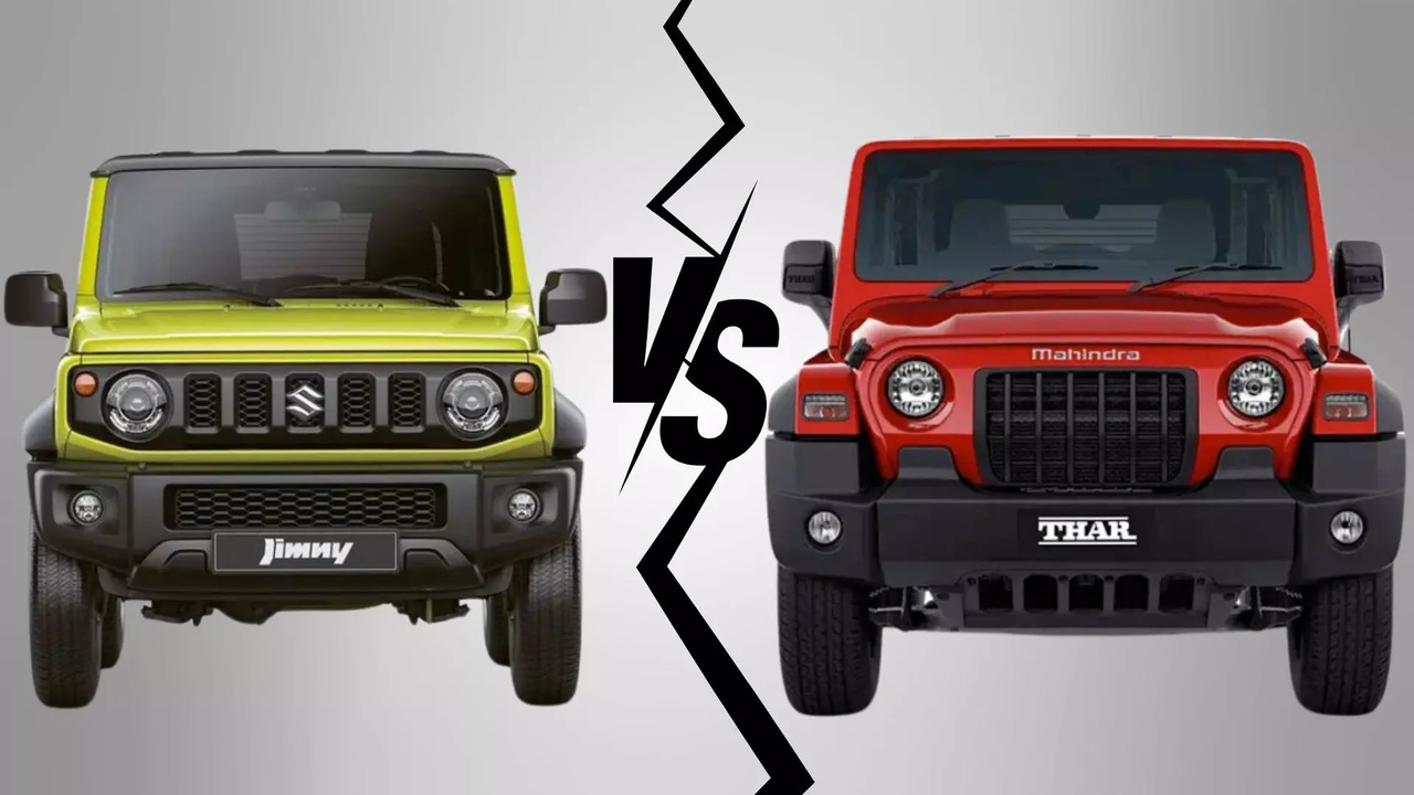 Jimny Vs Thar Times Drive