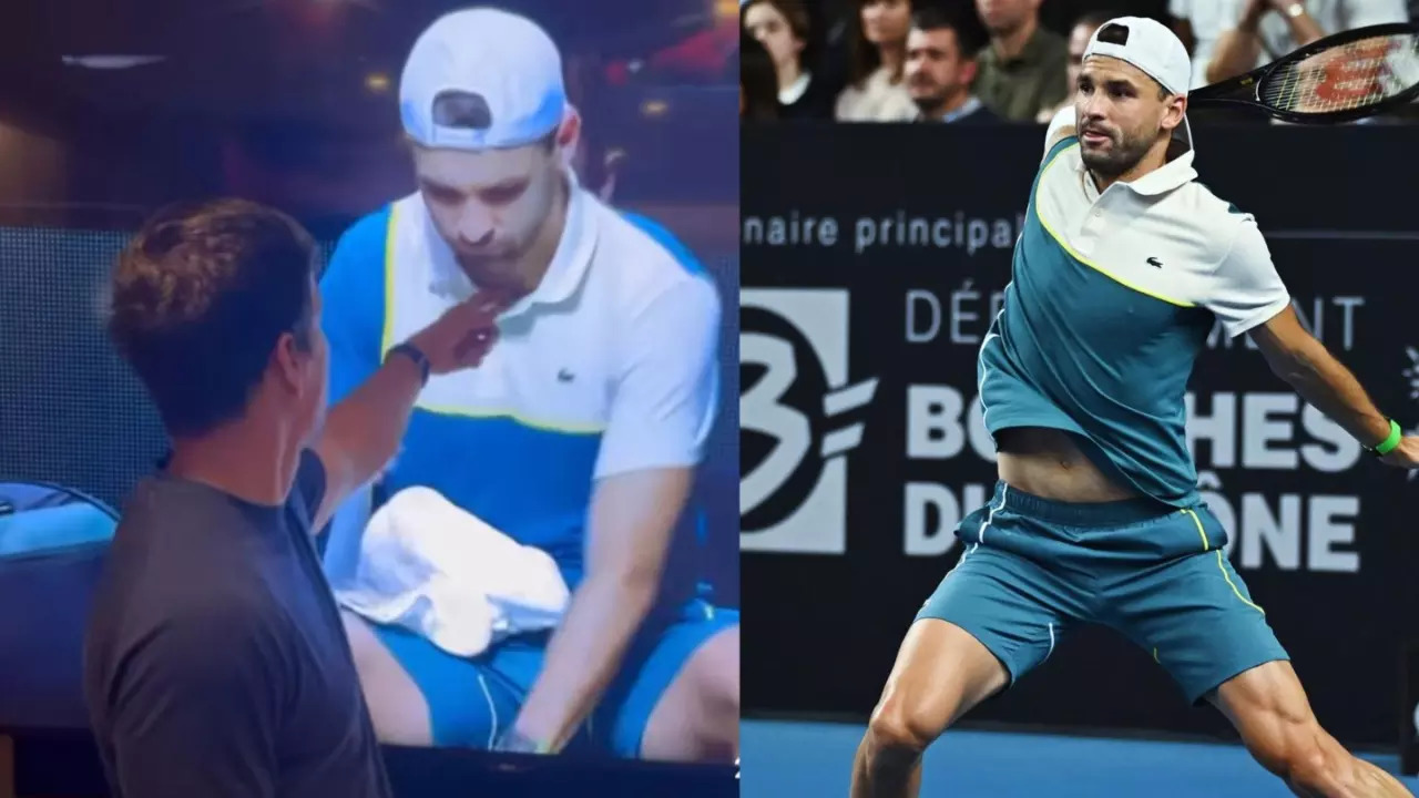 Hollywood Star Mark Wahlberg Celebrates Grigor Dimitrov's Victory After The Bulgarian Qualifies For ATP Rotterdam Quarters - WATCH Viral Video